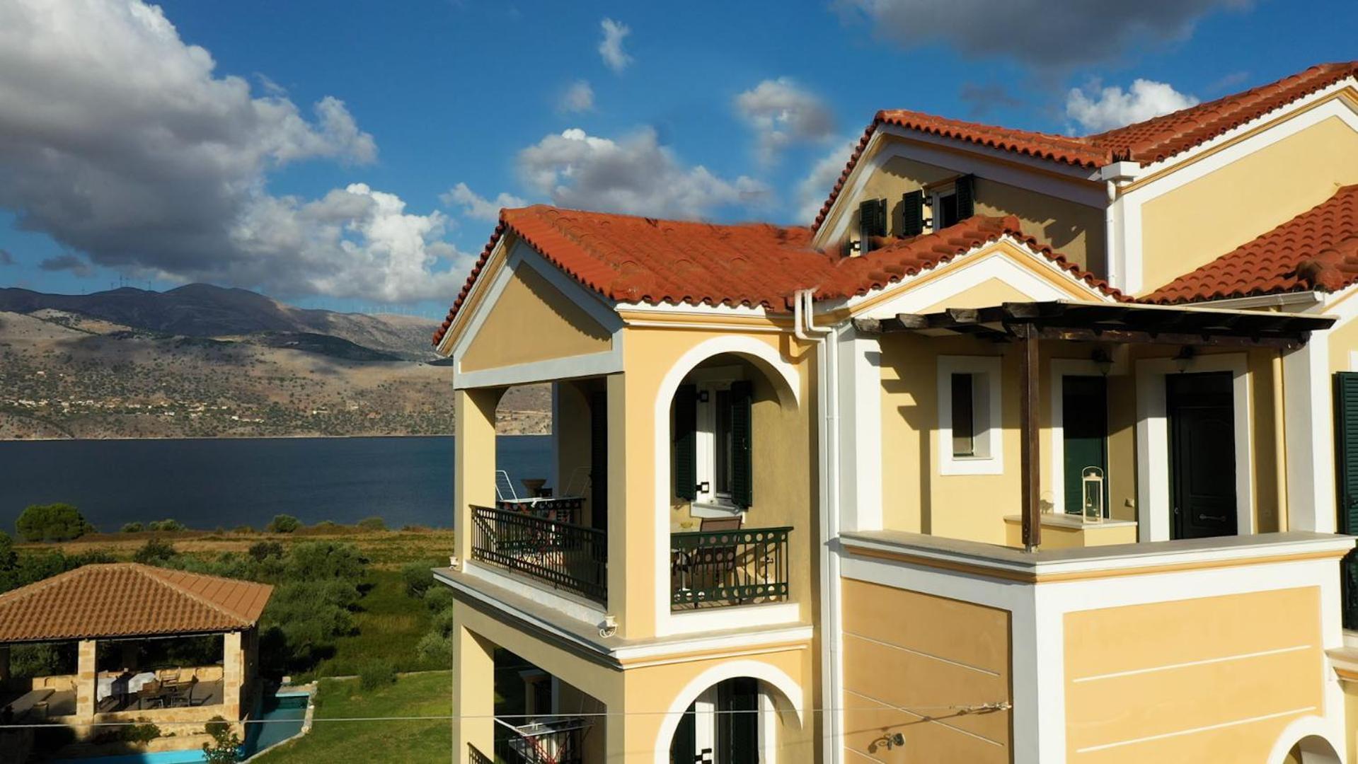 Ferienwohnung Remenata Lixouri Exterior foto