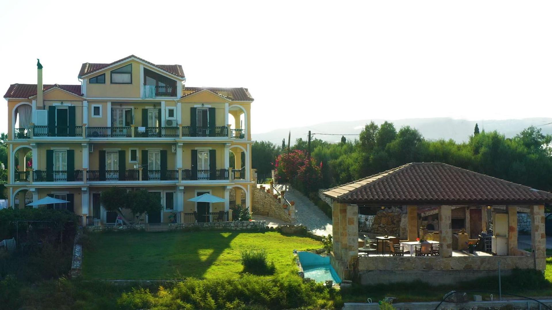 Ferienwohnung Remenata Lixouri Exterior foto
